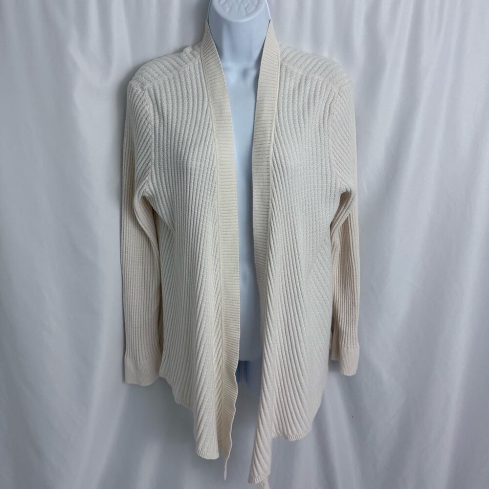 Croft & Barrow Lightweight Cream Cardigan Size X-Large